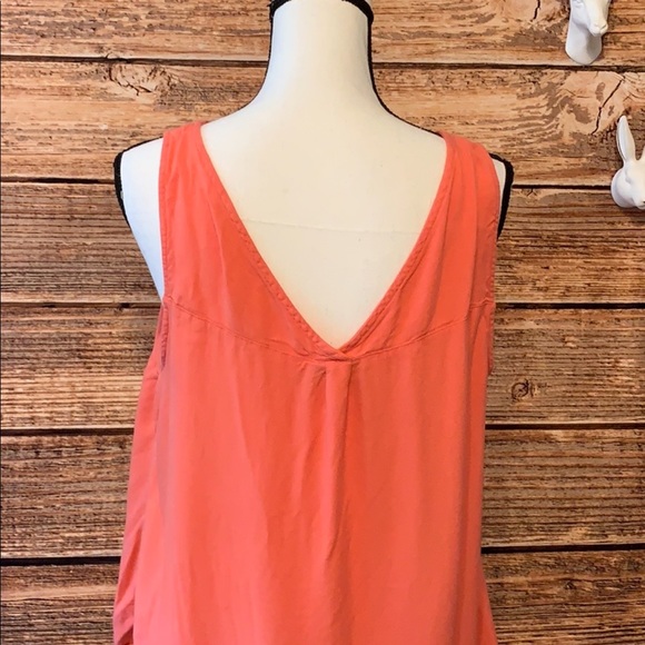 Torrid• peach Tank Top Button Down - Picture 4 of 7